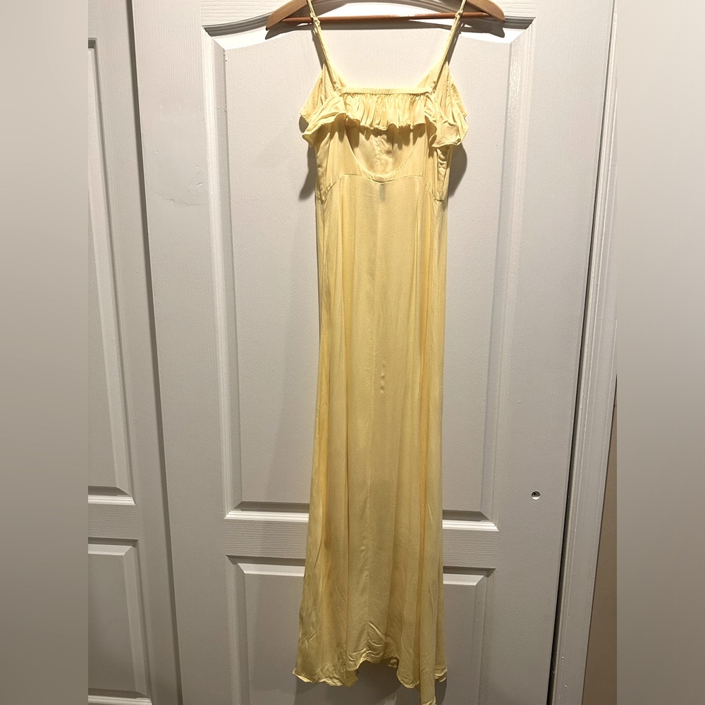 Forever 21( small) canary yellow sun dress